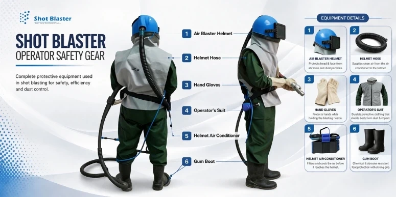 Safety Precautions You Should Take When Shot blasting